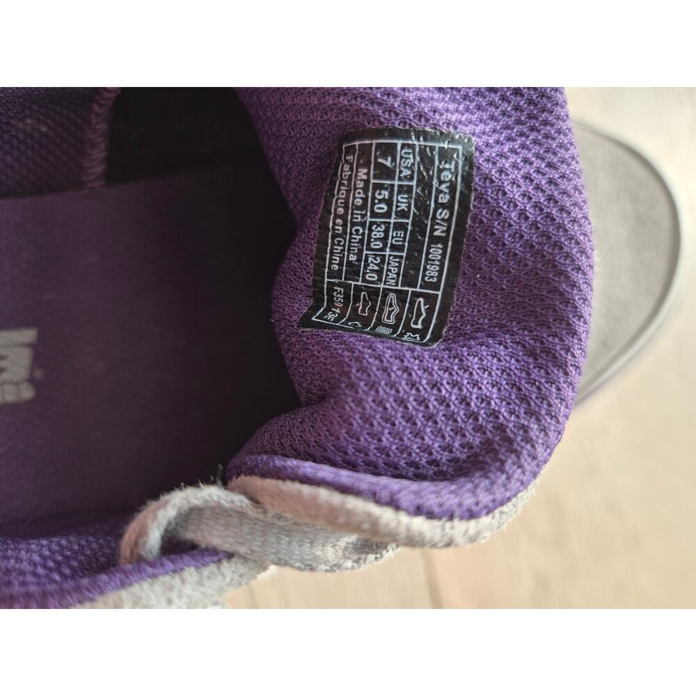 Teva Freewheel Women's Suede Sneakers Size 7 - Picture 5 of 5